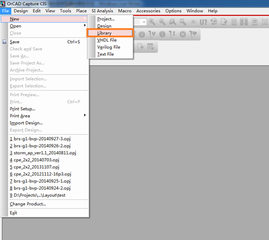 OrCAD-New-Library