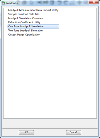 One-Tone-Loadpull-Simulation